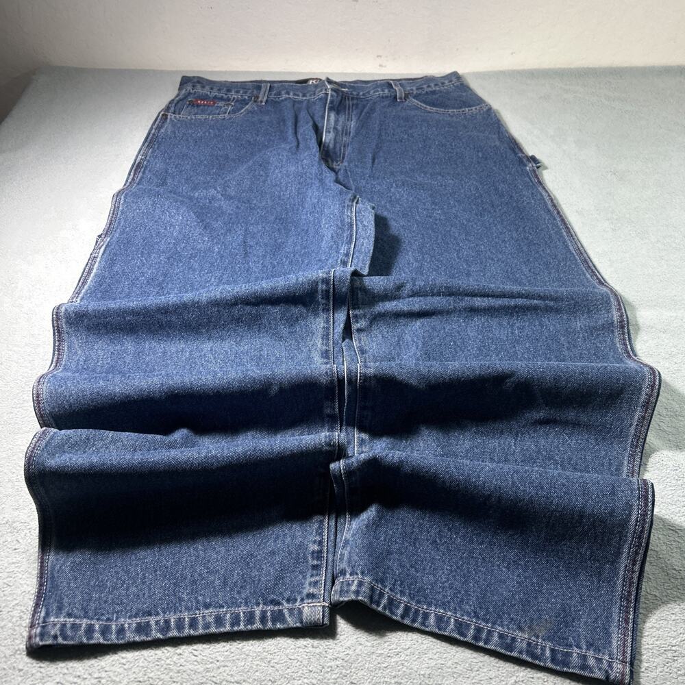 Y2K 2000s Kenpo Beyond Baggy Carpenter Jeans 40x31 Deadstock Hamilton Wide Bagi